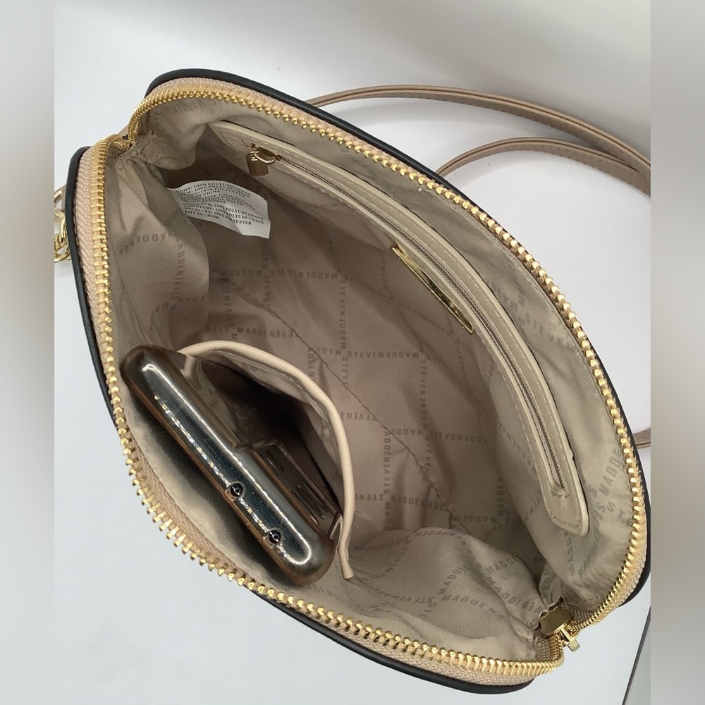 NWT Steve Madden Camel Dome crossbody. - Picture 8 of 16